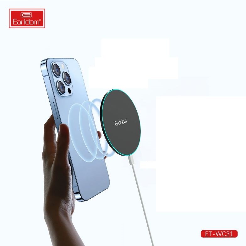 Earldom WC31 15W Wireless Charger Aluminum Charging Pad