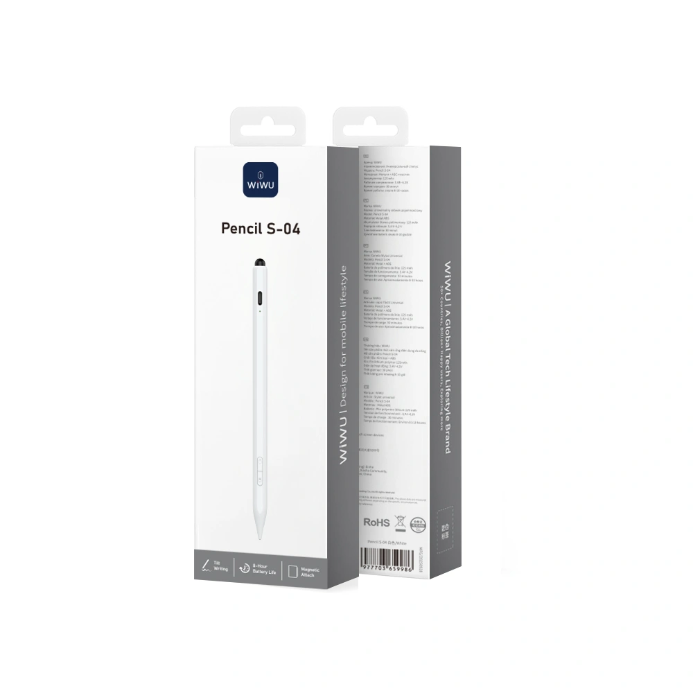 WiWU Pencil S-04 Smart Stylus Pen (Apple & Universal Modes)
