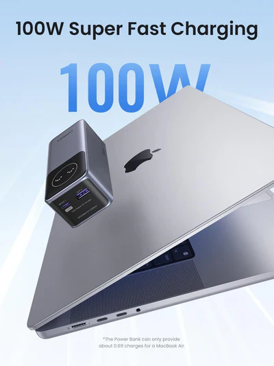 Ugreen 35526B PB724 12000mAh 100W Nexode Fast Charging Power Bank - Image 5