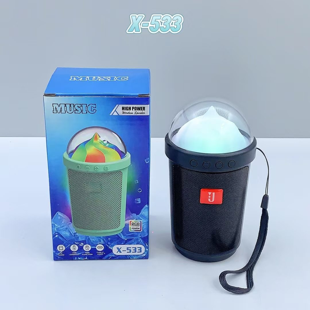 X-533 RGB Portable Bluetooth Speaker - Image 2
