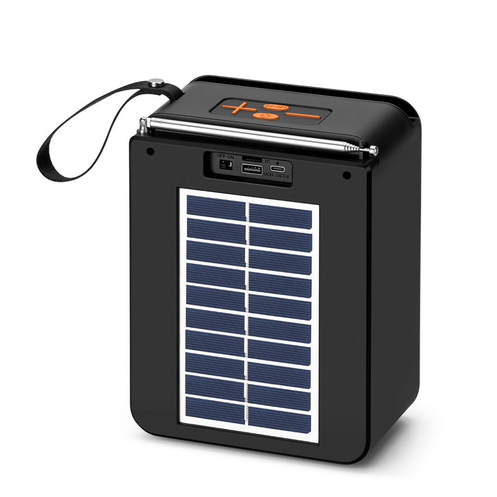YG-A119 Solar Panels Charging Wireless Bluetooth Speaker - Image 5