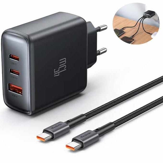Mcdodo CH-486 45W 3-PORT SUPER FAST CHARGER - Image 2