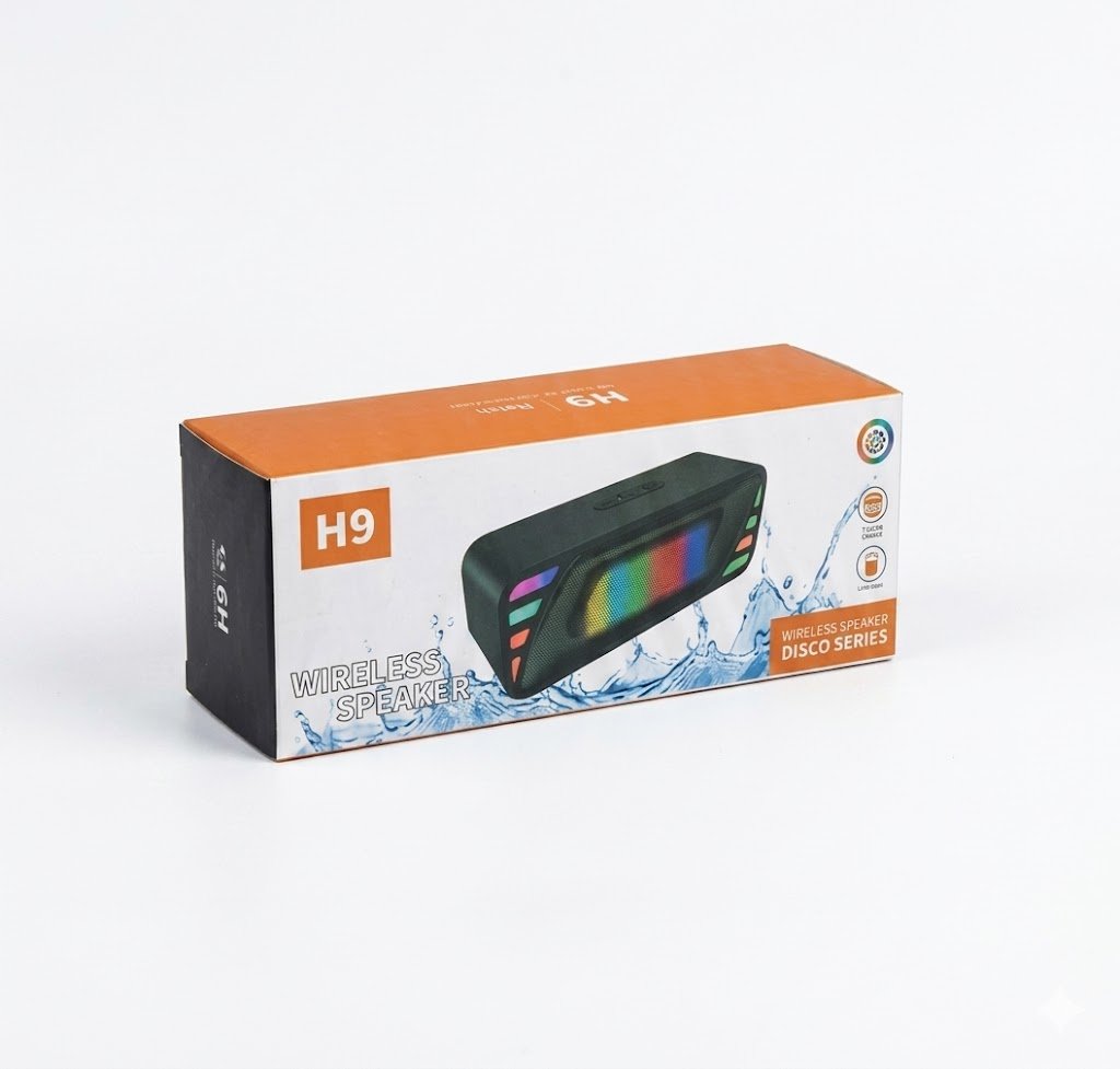 Bluetooth Speaker | Wireless Portable Speaker | Party Speakers | Light,6hours | Playtime Waterproof Speakers for Outdoor Travel - Image 3