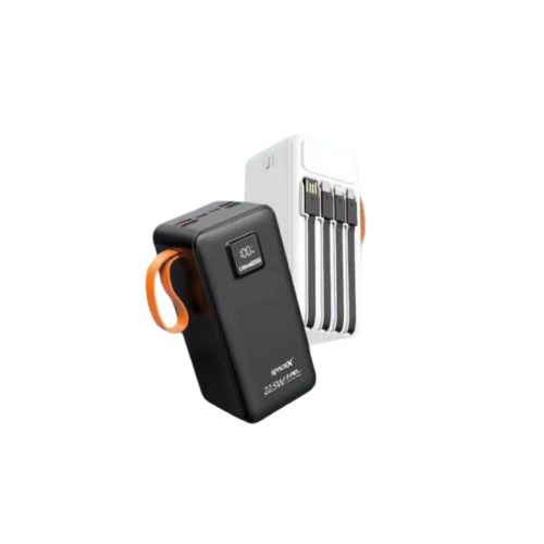 SpaceX SP-058 50,000mAh 22.5W Fast Charging Power Bank with Built-in Cables & LED