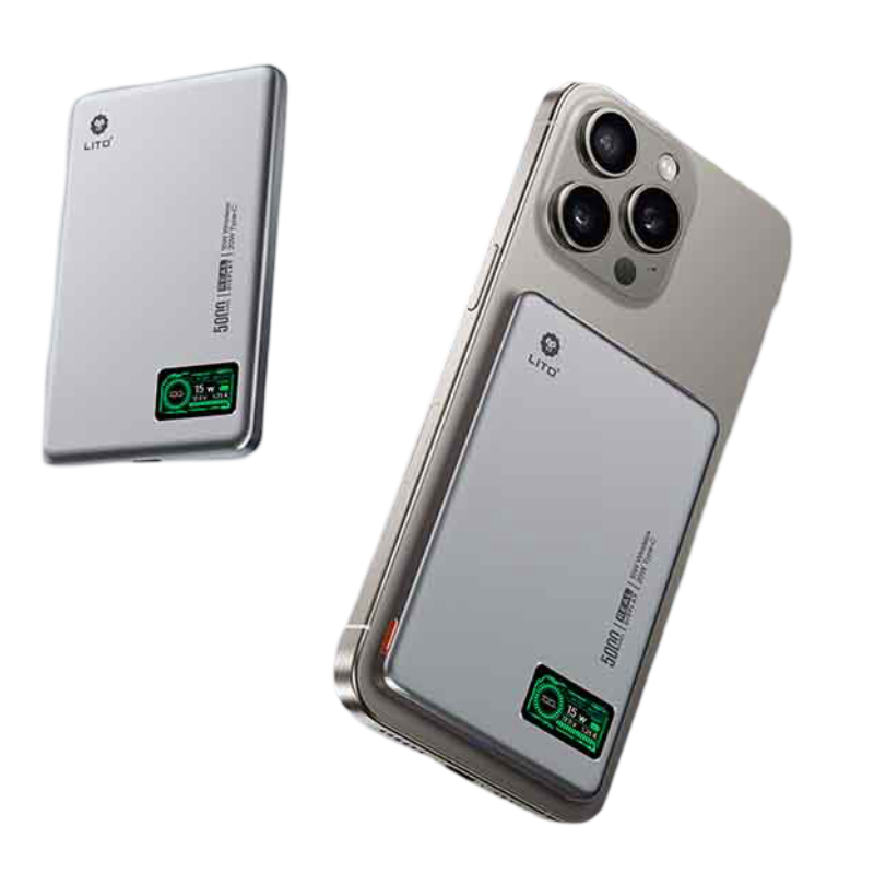 Lito LP09 Thin Mini Portable Smart Charger power bank 10000Mah - Image 3