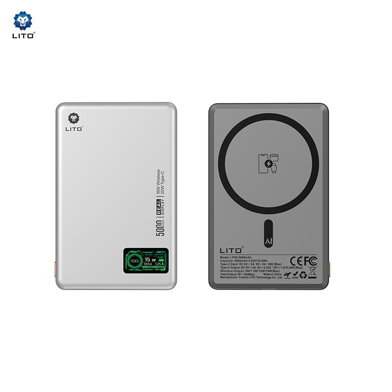 Lito LP09 Thin Mini Portable Smart Charger power bank 10000Mah - Image 4