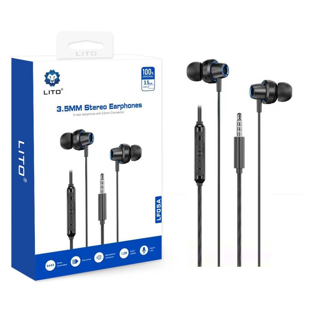 LITO LF05A In-Ear Wired Earphones - Image 3
