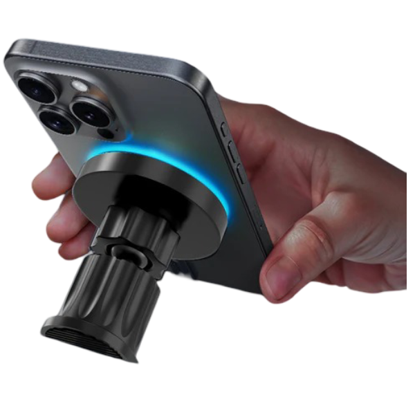 LITO W04 15W Portable Wirless Magnetic Car Mobile Phone Stand Holder Charger - Image 2