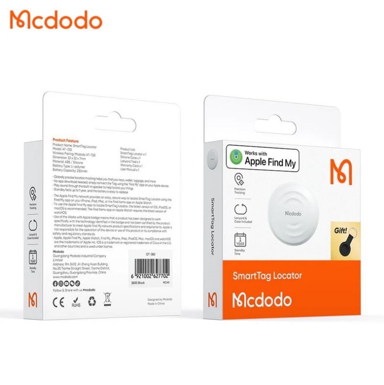 Mcdodo SmartTag Locator MFI Certificated Universal Anti-lost Device Tracker - Image 4