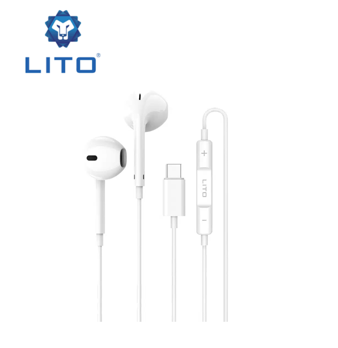 LITO LF01T Type-C Stereo Earphones - Image 2
