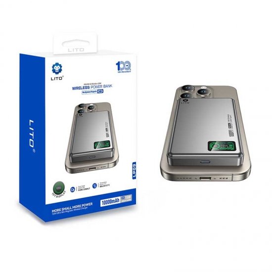 Lito LP09 Thin Mini Portable Smart Charger power bank 10000Mah - Image 5