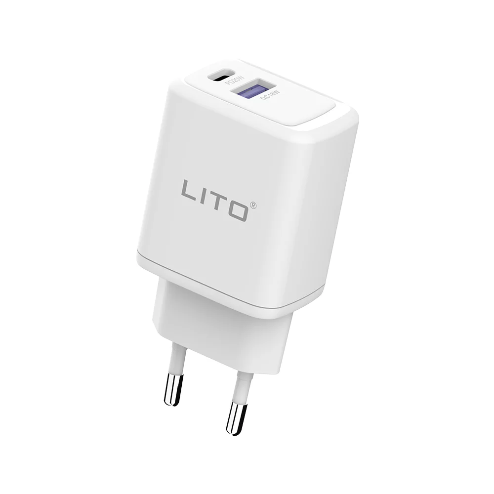 LİTO LC02 USB+PD+USB-C To USB C Charger - Image 2