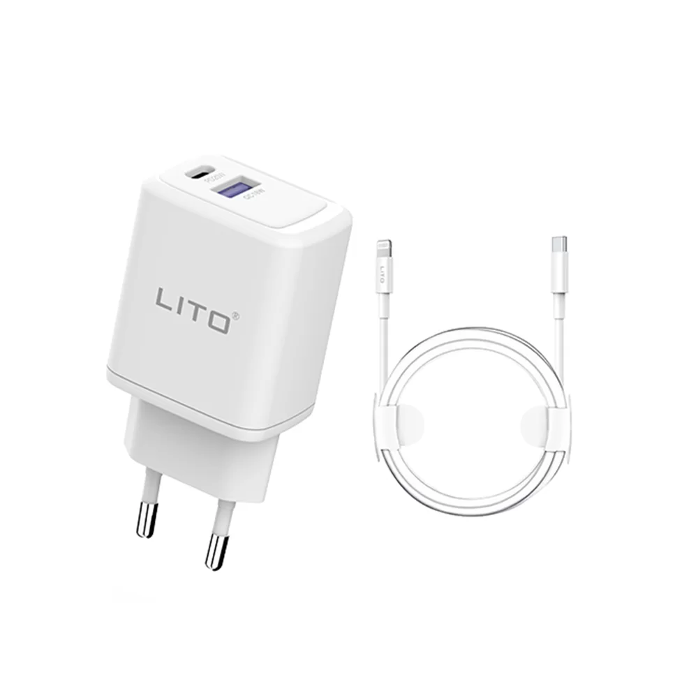 LİTO LC02 USB+PD+USB-C To USB C Charger - Image 3