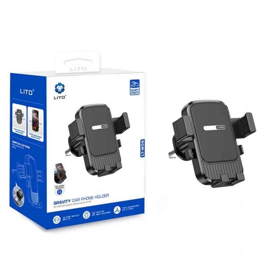 LITO LT‑W08 Gravity Car Phone Holder - Image 3