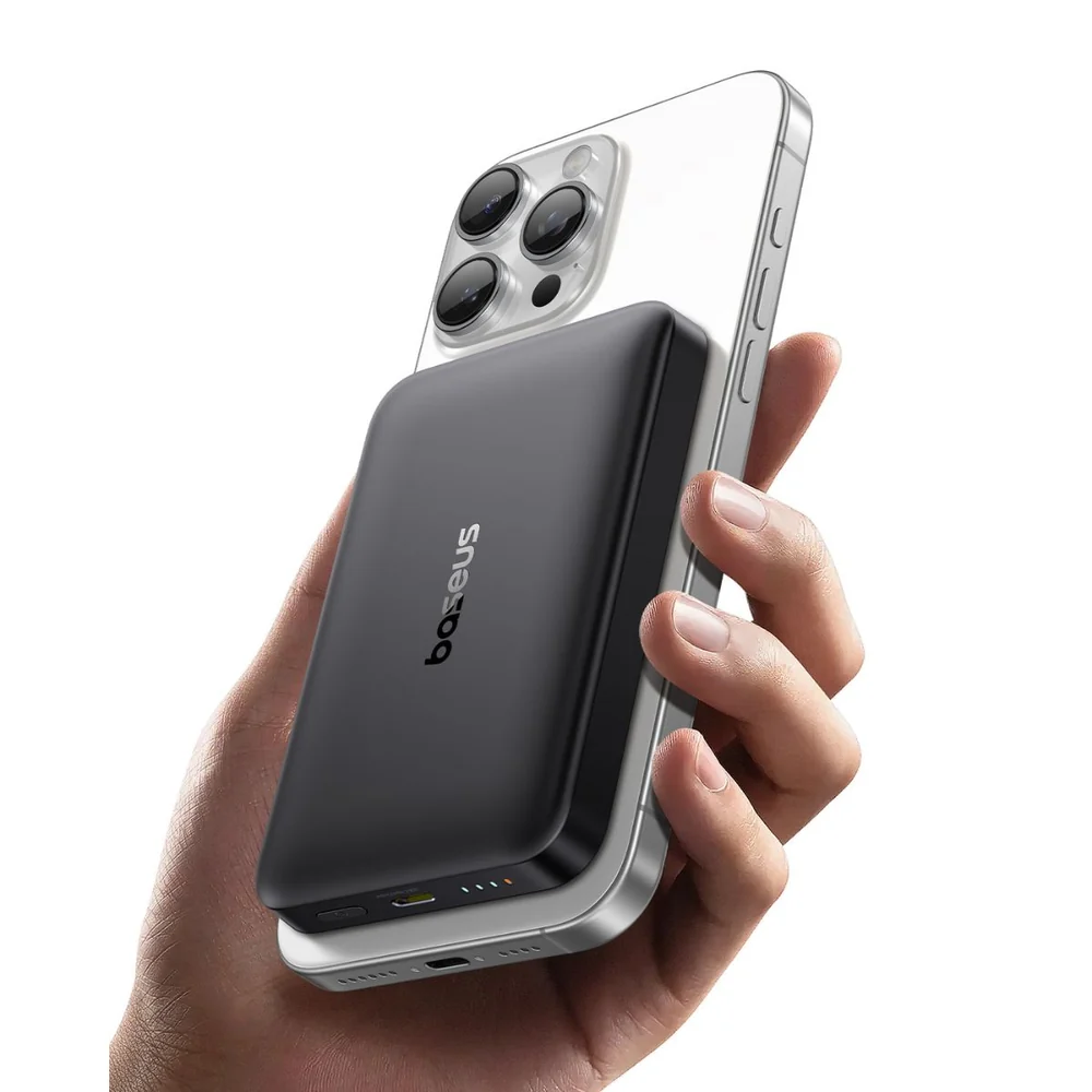 Baseus EnerFill FM12 Qi2 Magnetic Power Bank 22.5W 10000mAh - Image 2