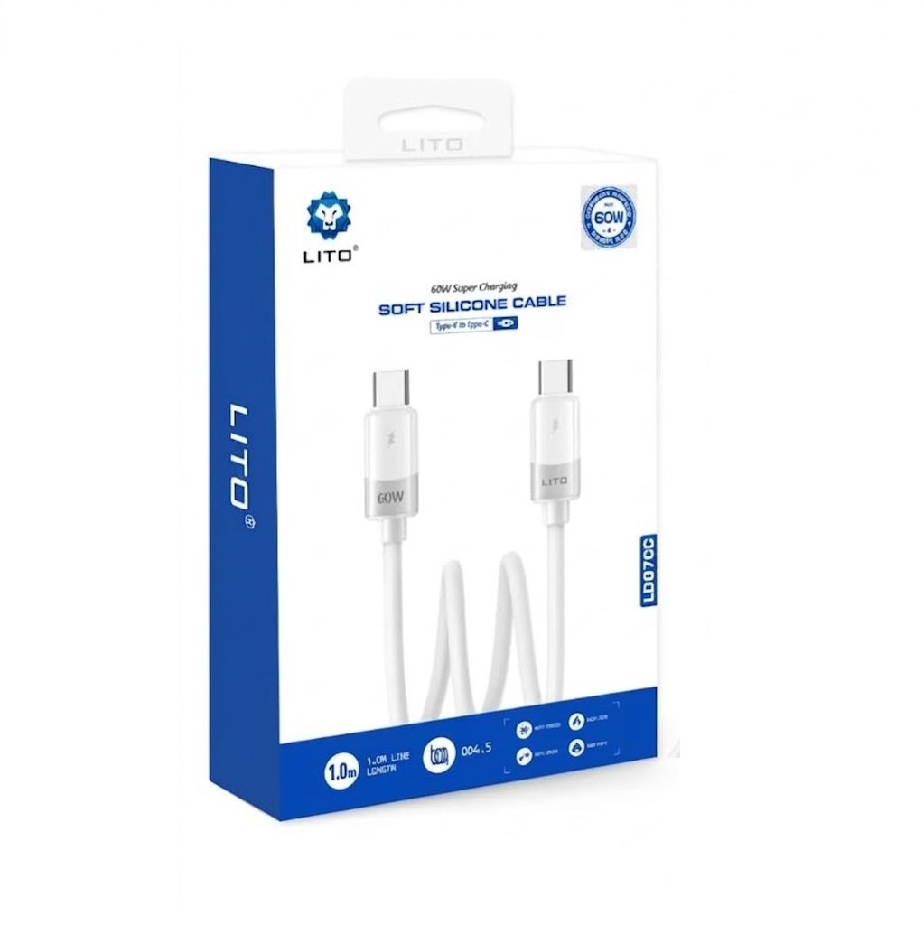 LITO LD07 USB C TO Lightning Charging & Data Cable - Image 2