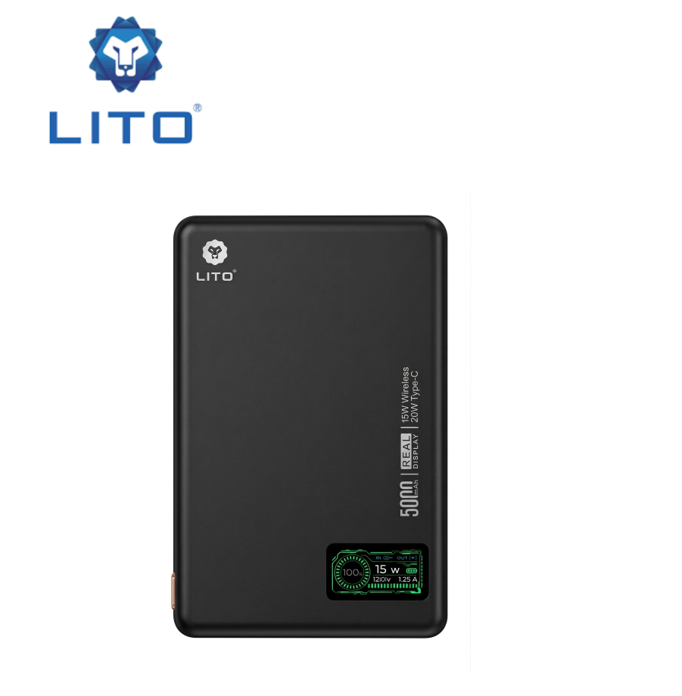 Lito LP09 Thin Mini Portable Smart Charger power bank 10000Mah - Image 6