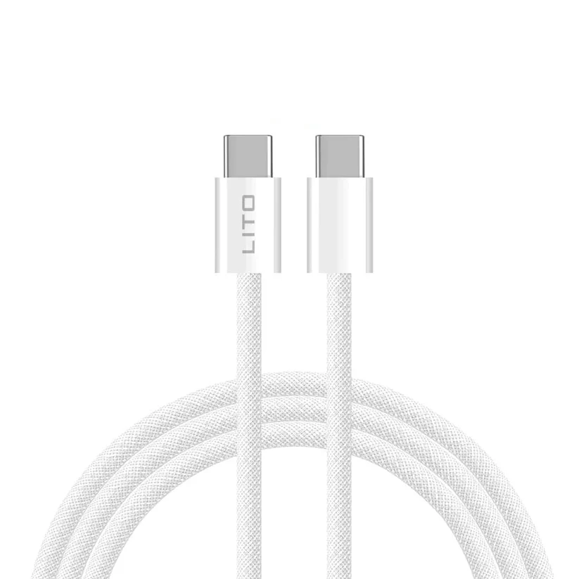 LITO LD04CC PD60W Fast Chaarging & Data Cable Type-C TO C - Image 2