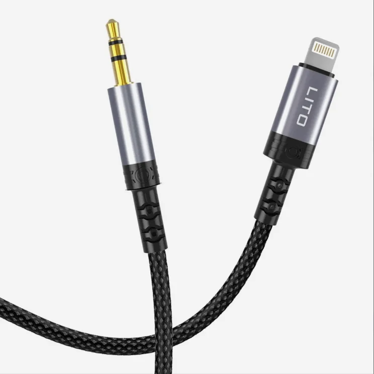 LITO LA01L Lightning To 3.5mm AUX Audio Cable - Image 3