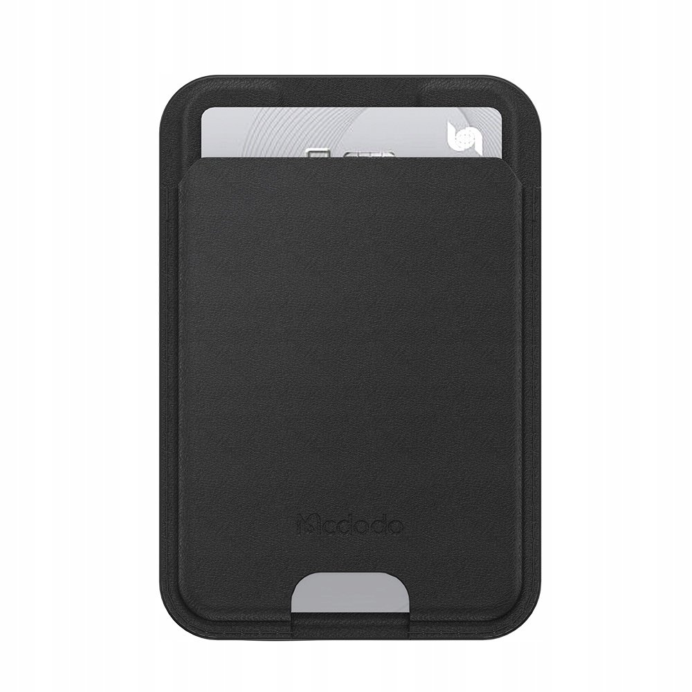 Mcdodo Napa Leather Magnetic Card Holder With 3 Card Capacity Ultra Thin & Light Weight - Image 2