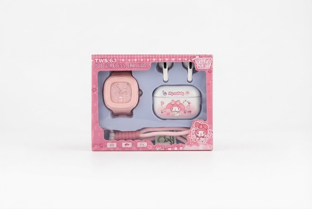 TWS-63 wireless tws earbuds with Watch - Image 5