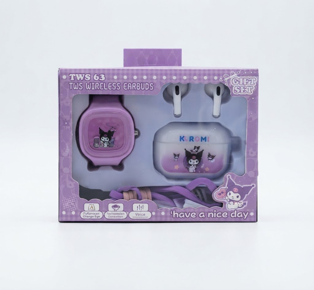 TWS-63 wireless tws earbuds with Watch - Image 11
