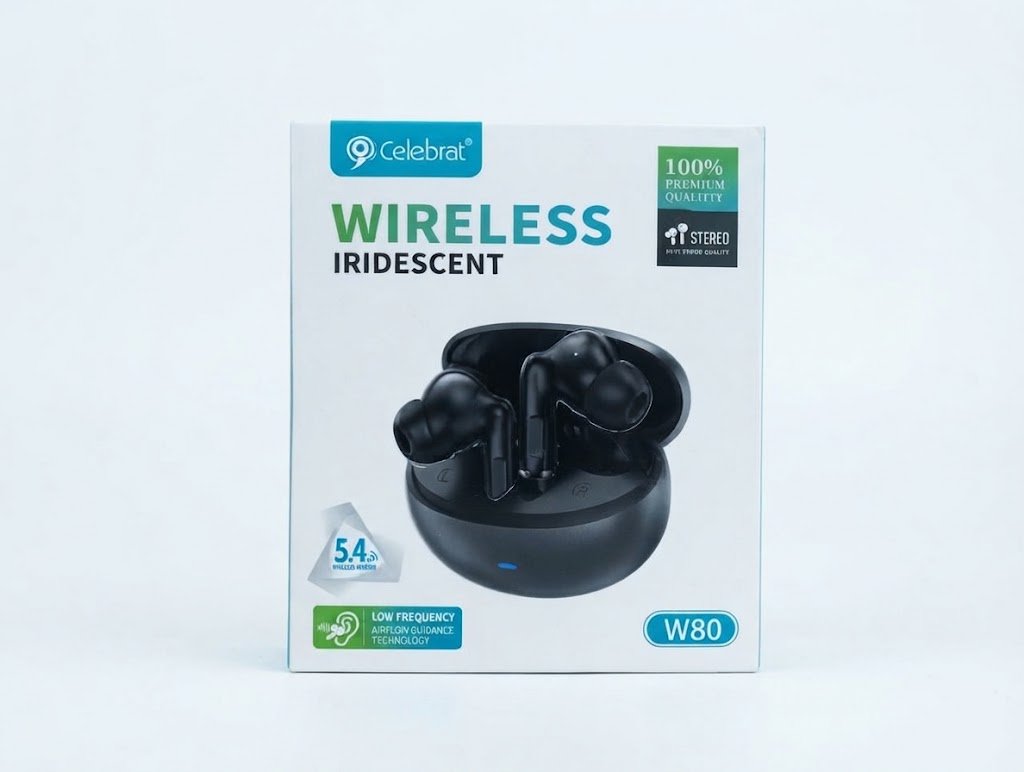CELEBRAT W80 Wireless Stereo Earbuds - Image 2