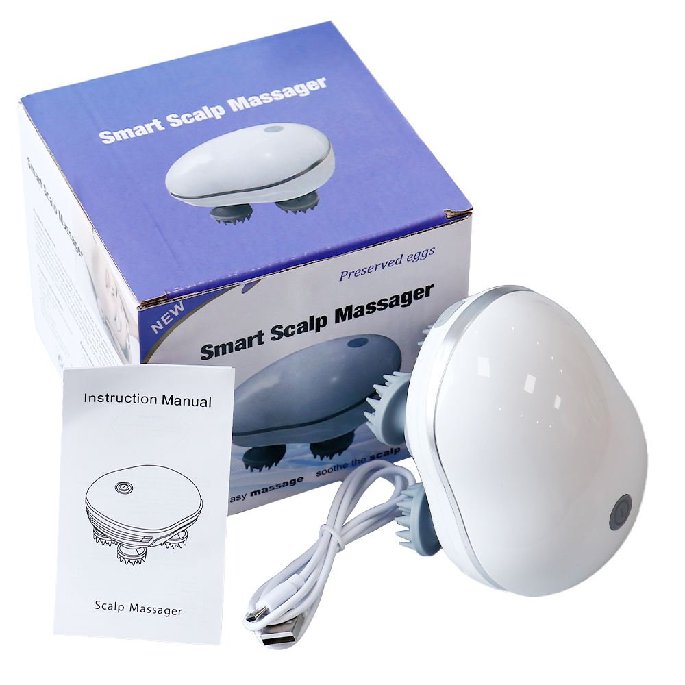 OSK-701 Smart Scalp Massager , Electric 360° Rotating Head Massager