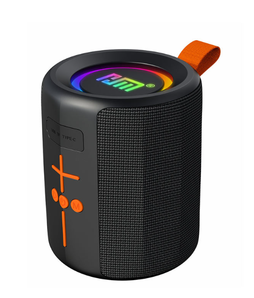 HM-849 Portable RGB Waterproof Bluetooth Speaker with FM Radio, TF & USB Support - Image 2