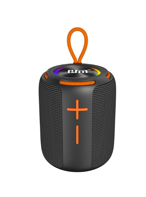 HM-863 Portable RGB Waterproof Bluetooth Speaker with FM Radio, TF & USB Support