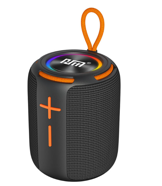 HM-863 Portable RGB Waterproof Bluetooth Speaker with FM Radio, TF & USB Support - Image 3