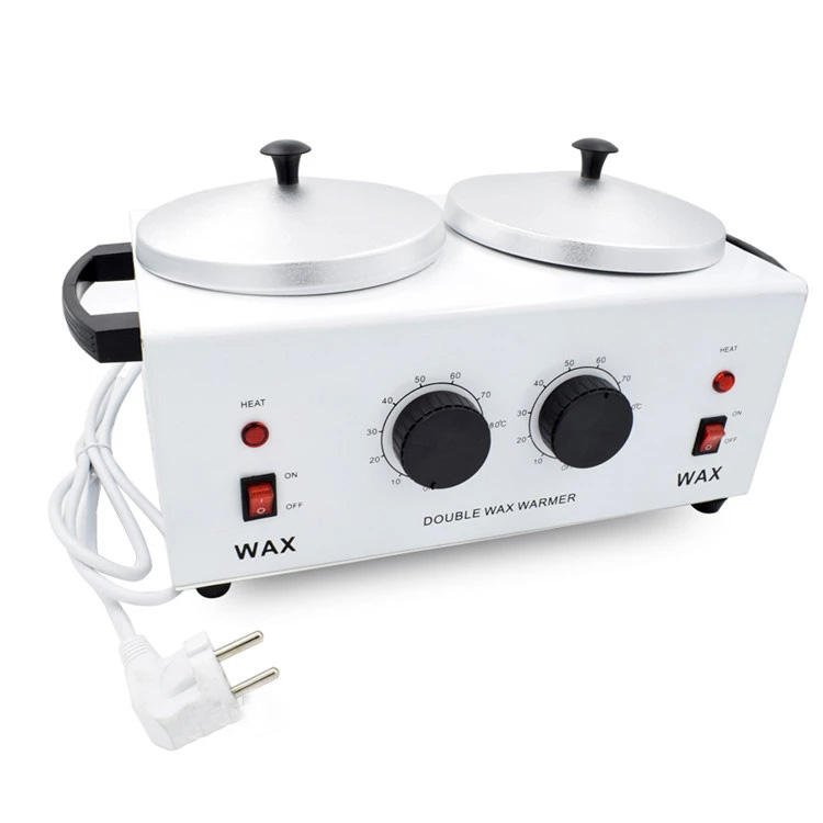Pro-Wax Professional Electric Dual Pot Wax Warmer , Double Heater for Hair Removal