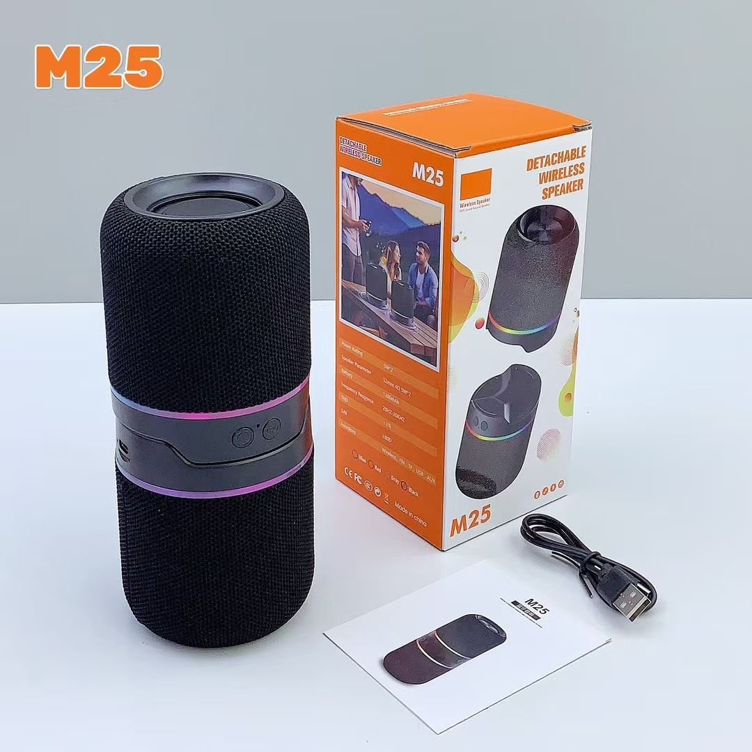 M25 2 in 1 Portable TWS Speaker 10W 1200mAh Bluetooth Wireless Sound - Image 3
