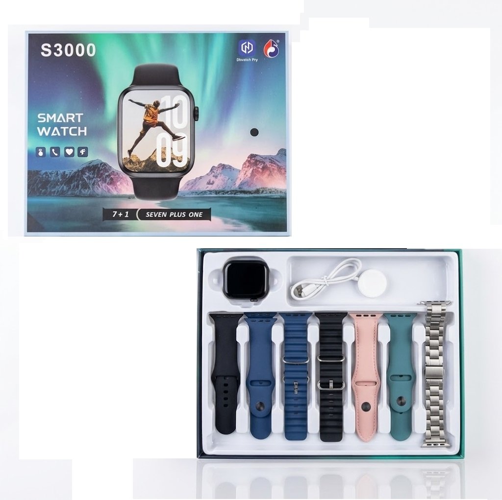 S3000 series 10 7in1 with rolex chain smart watch - Image 3