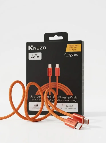 NEZO N-C122 type c to type c 1m 240w fasrt charging - Image 2