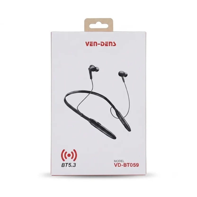 VEN-DENS VD-BT059 Bluetooth 5.3 Wireless Neckband Earphones