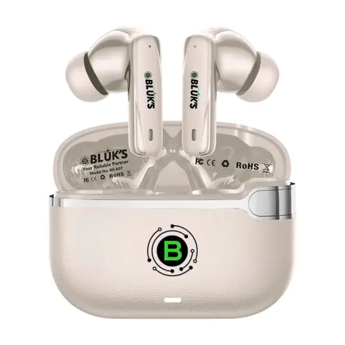 Bluks BX-607 Wireless Bluetooth Earbuds - Image 4