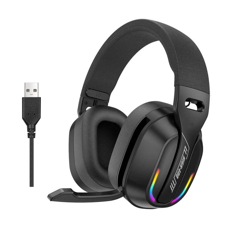 KOMC GT200 USB RGB ENC Noise Reduction Gaming Headset - Image 2