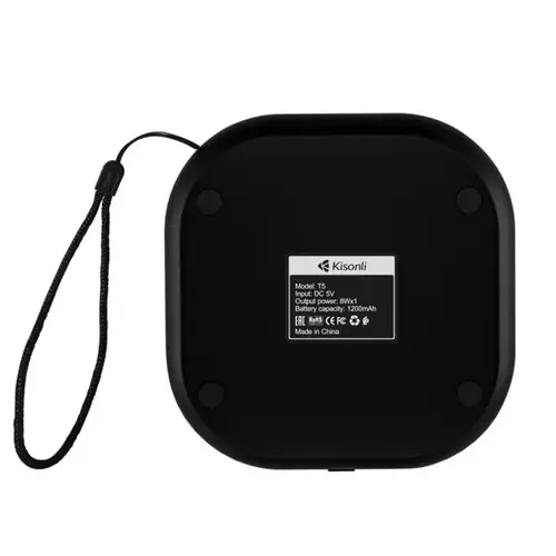 Kisonli T5 Small Wireless Blue Tooth Waterproof TPX4 Phone Holder Speaker - Image 2