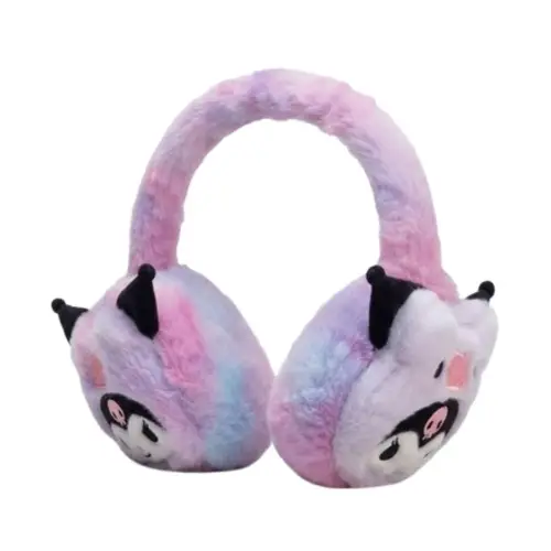 WBk872 Kuromi Plush Wireless Headphone - Image 4